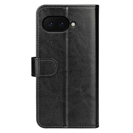 For Google Pixel 9a Wallet Case Crazy Horse Texture Stand Leather Phone Cover