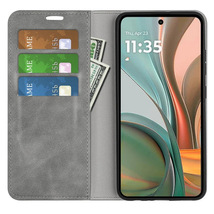 For Motorola Moto G75 5G Case Skin-Touch Leather Wallet Phone Cover
