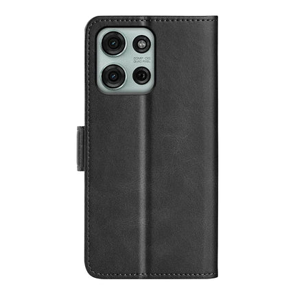 For Motorola Moto G75 5G Stand Case Calf Texture Leather Wallet Phone Cover