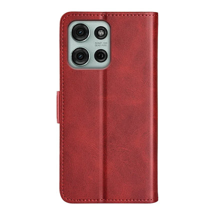 For Motorola Moto G75 5G Stand Case Calf Texture Leather Wallet Phone Cover