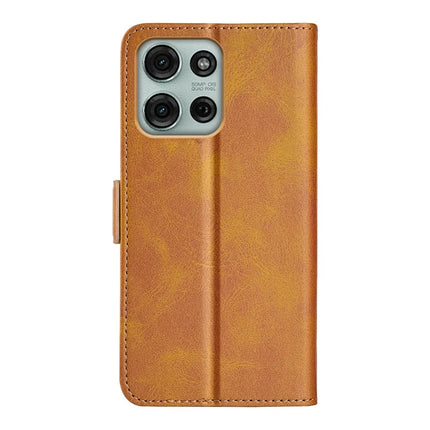 For Motorola Moto G75 5G Stand Case Calf Texture Leather Wallet Phone Cover