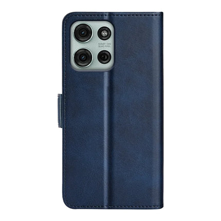 For Motorola Moto G75 5G Stand Case Calf Texture Leather Wallet Phone Cover