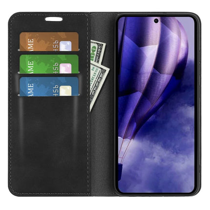 For HMD Skyline Case Skin-Touch Leather Wallet Phone Cover