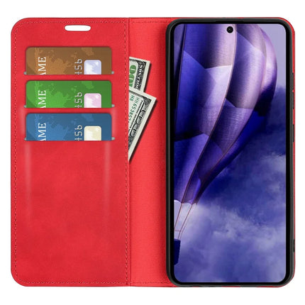 For HMD Skyline Case Skin-Touch Leather Wallet Phone Cover