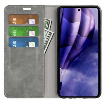 For HMD Skyline Case Skin-Touch Leather Wallet Phone Cover