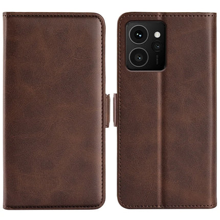 For HMD Skyline Stand Case Calf Texture Leather Wallet Phone Cover - Brown