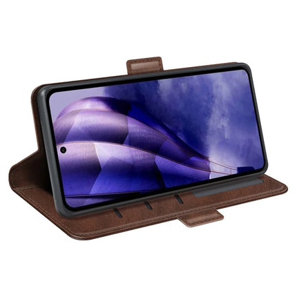 For HMD Skyline Stand Case Calf Texture Leather Wallet Phone Cover