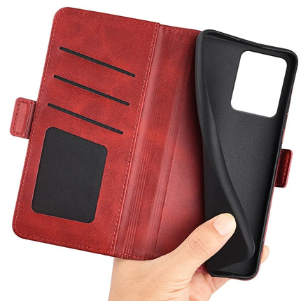 For HMD Skyline Stand Case Calf Texture Leather Wallet Phone Cover