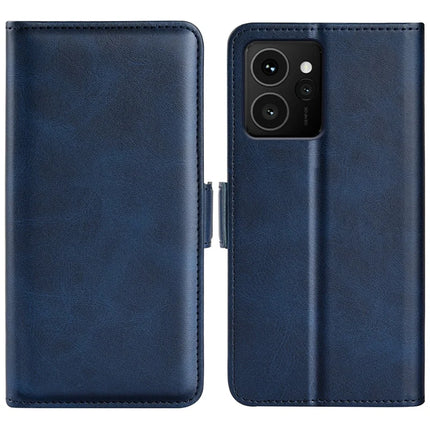 For HMD Skyline Stand Case Calf Texture Leather Wallet Phone Cover - Blue