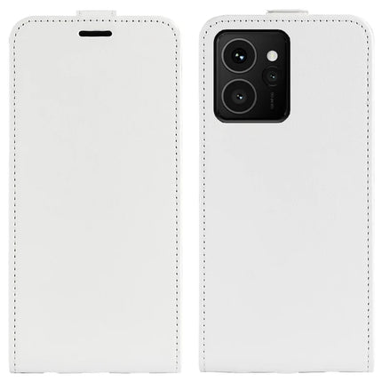 For HMD Skyline Case with Card Slots Vertical Flip Leather Phone Cover - White