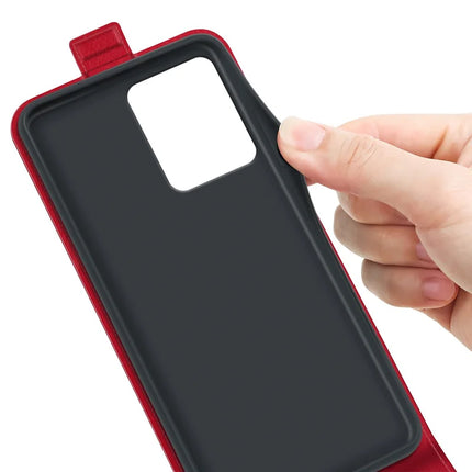 For HMD Skyline Case with Card Slots Vertical Flip Leather Phone Cover