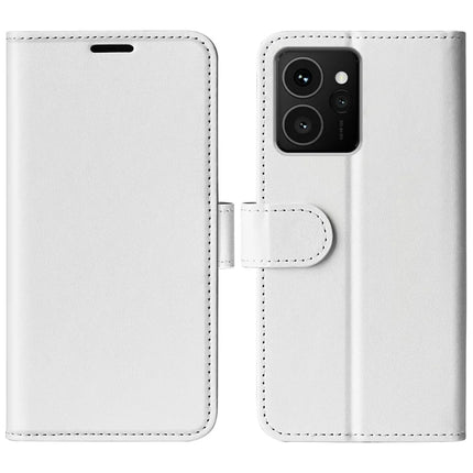 For HMD Skyline Wallet Case Crazy Horse Texture Stand Leather Phone Cover - White