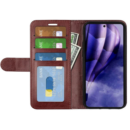 For HMD Skyline Wallet Case Crazy Horse Texture Stand Leather Phone Cover