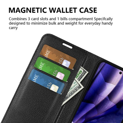 For HMD Skyline Case Litchi Texture Shockproof Leather Wallet Phone Cover