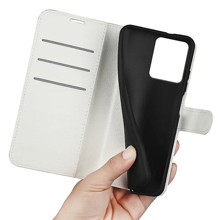 For HMD Skyline Case Litchi Texture Shockproof Leather Wallet Phone Cover