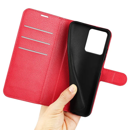 For HMD Skyline Case Litchi Texture Shockproof Leather Wallet Phone Cover