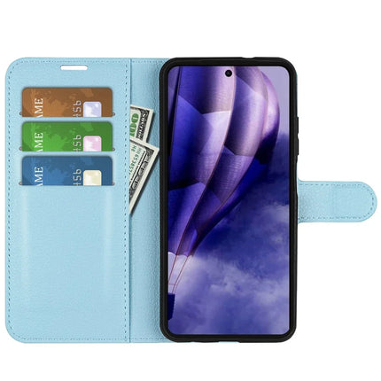 For HMD Skyline Case Litchi Texture Shockproof Leather Wallet Phone Cover