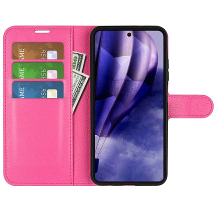 For HMD Skyline Case Litchi Texture Shockproof Leather Wallet Phone Cover