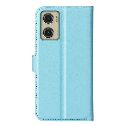 For Motorola Moto G Stylus 5G (2024) Case Litchi Texture Shockproof Leather Wallet Phone Cover