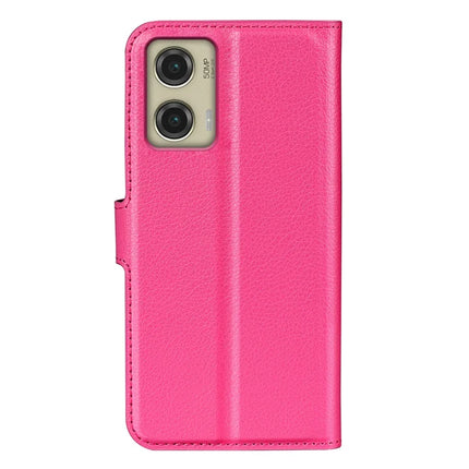 For Motorola Moto G Stylus 5G (2024) Case Litchi Texture Shockproof Leather Wallet Phone Cover