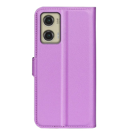 For Motorola Moto G Stylus 5G (2024) Case Litchi Texture Shockproof Leather Wallet Phone Cover