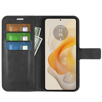 For Motorola Moto G Stylus 5G (2024) Stand Case Anti-Scratch Calf Texture Leather Phone Cover