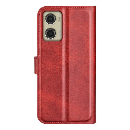 For Motorola Moto G Stylus 5G (2024) Stand Case Anti-Scratch Calf Texture Leather Phone Cover