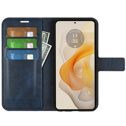 For Motorola Moto G Stylus 5G (2024) Stand Case Anti-Scratch Calf Texture Leather Phone Cover