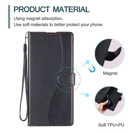 For Samsung Galaxy A05 4G Case Dots Imprinted PU Leather Flip Phone Cover with Card Slot, Strap