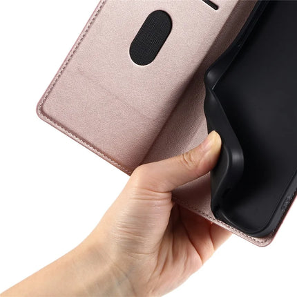 For Samsung Galaxy A05 4G Case Dots Imprinted PU Leather Flip Phone Cover with Card Slot, Strap
