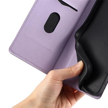 For Samsung Galaxy A05 4G Case Dots Imprinted PU Leather Flip Phone Cover with Card Slot, Strap