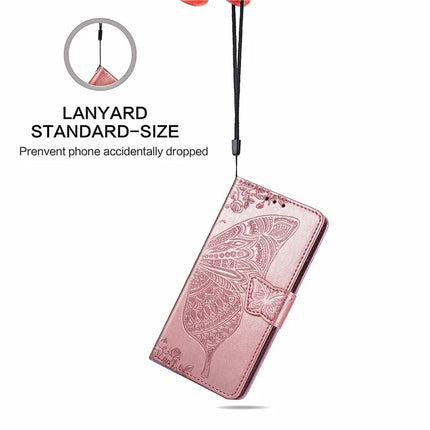 For Oppo F27 5G Case PU Leather Wallet Phone Cover Butterfly Pattern