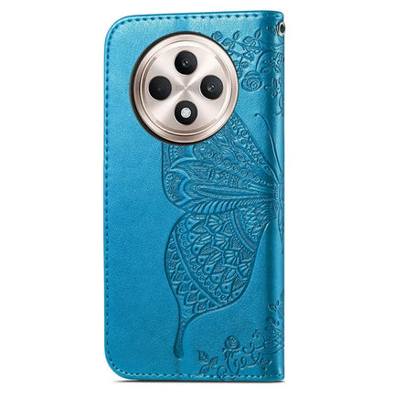 For Oppo F27 5G Case PU Leather Wallet Phone Cover Butterfly Pattern