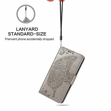 For Oppo F27 5G Case PU Leather Wallet Phone Cover Butterfly Pattern