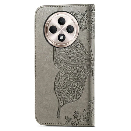 For Oppo F27 5G Case PU Leather Wallet Phone Cover Butterfly Pattern