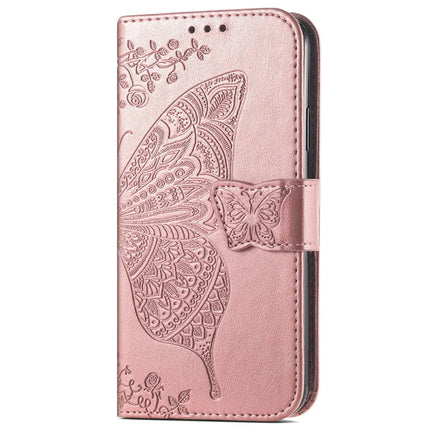 For Realme 13+ 5G (Global) / 13 Pro 5G (China) Case PU Leather Wallet Phone Cover Butterfly Pattern