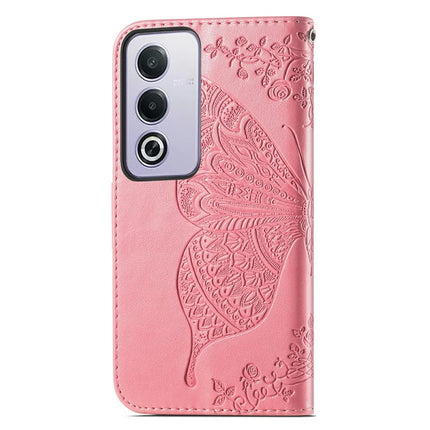 For Oppo A80 5G Case PU Leather Wallet Phone Cover Butterfly Pattern