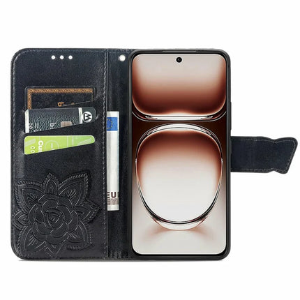 For Oppo A80 5G Case PU Leather Wallet Phone Cover Butterfly Pattern