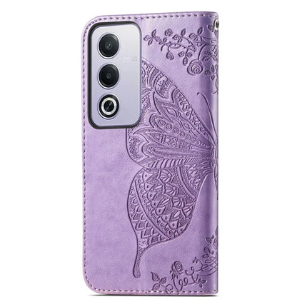 For Oppo A80 5G Case PU Leather Wallet Phone Cover Butterfly Pattern