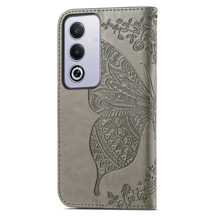 For Oppo A80 5G Case PU Leather Wallet Phone Cover Butterfly Pattern