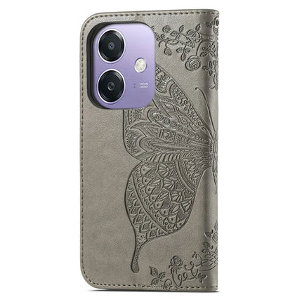 For Oppo A3x 5G Case PU Leather Wallet Phone Cover Butterfly Pattern