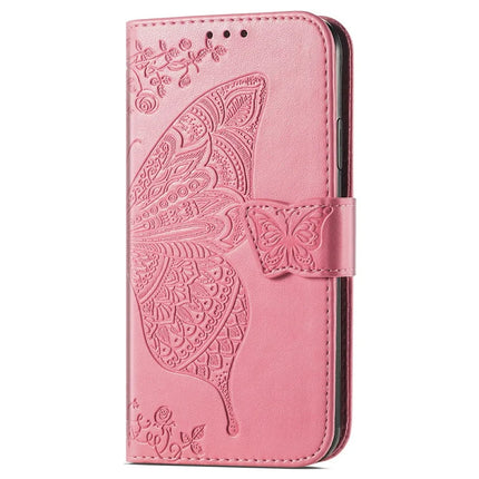 For Motorola Moto G55 5G Case PU Leather Wallet Phone Cover Butterfly Pattern