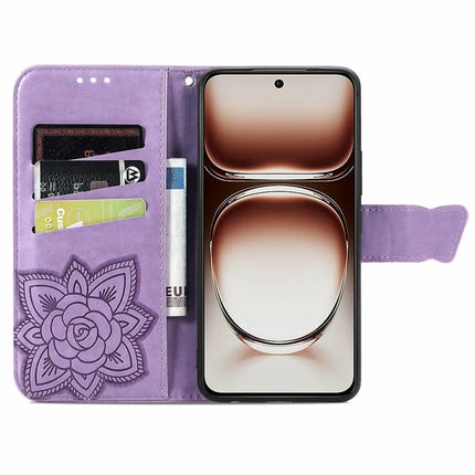 For Motorola Edge 50 Neo 5G / Moto S50 5G / Thinkphone 25 5G Case PU Leather Wallet Phone Cover Butterfly Pattern
