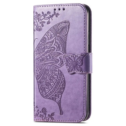 For Motorola Edge 50 Neo 5G / Moto S50 5G / Thinkphone 25 5G Case PU Leather Wallet Phone Cover Butterfly Pattern