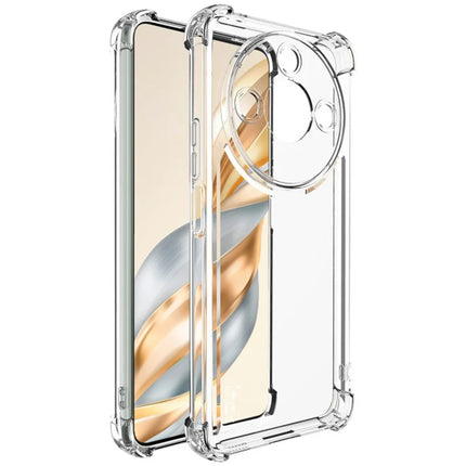 IMAK UX-4 Series for Honor X60 5G Case Straight Frame Four Corner Shockproof Clear TPU Cover