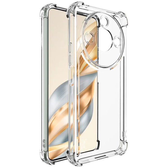 IMAK UX-4 Series for Honor X60 5G Case Straight Frame Four Corner Shockproof Clear TPU Cover