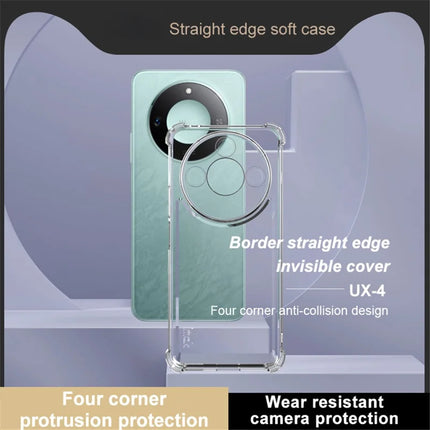 IMAK UX-4 Series for Honor X60 5G Case Straight Frame Four Corner Shockproof Clear TPU Cover