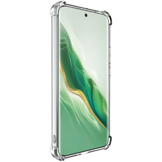 IMAK UX-4 Series for Honor Magic6 5G Case Straight Frame Four Corner Shockproof Clear TPU Cover