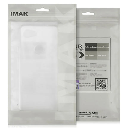IMAK UX-4 Series for Honor Play 9T Case Straight Frame Four Corner Shockproof Clear TPU Cover
