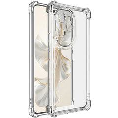IMAK UX-4 Series for Honor 100 Pro 5G Case Straight Frame Four Corner Shockproof Clear TPU Cover